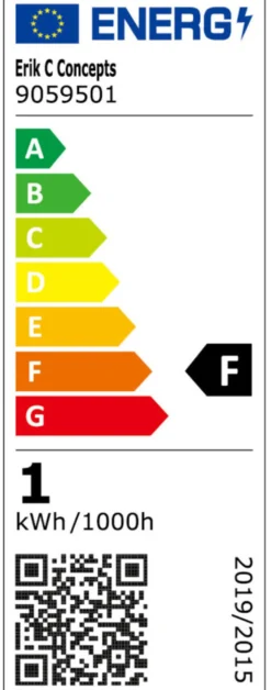 LED-pære Dent Amber 1,4 W E27