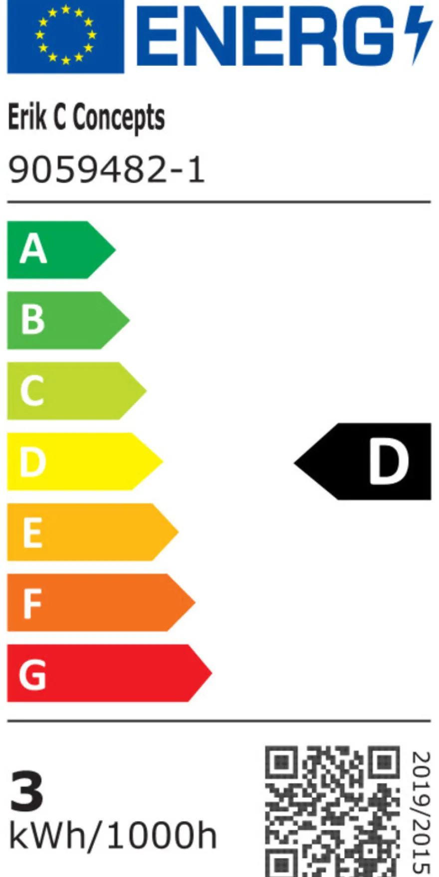 LED-pære kerte 3,6 W E14 2-pk.