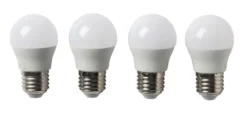 LED-pære krone 4,2 W E27 4-pk.