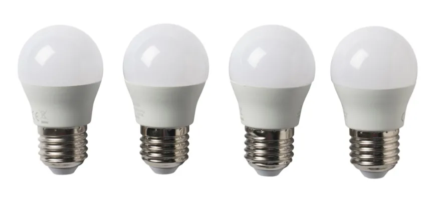LED-pære krone 4,2 W E27 4-pk.