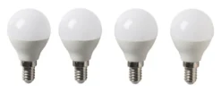 LED-pære krone 4,2 W E14 4-pk.