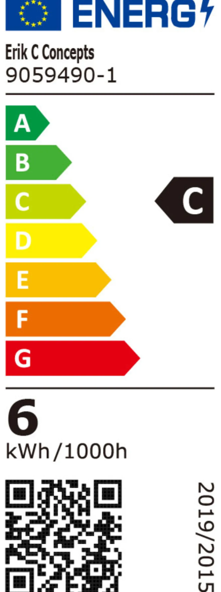 LED-pære standard 6,5 W E27 2-pk.
