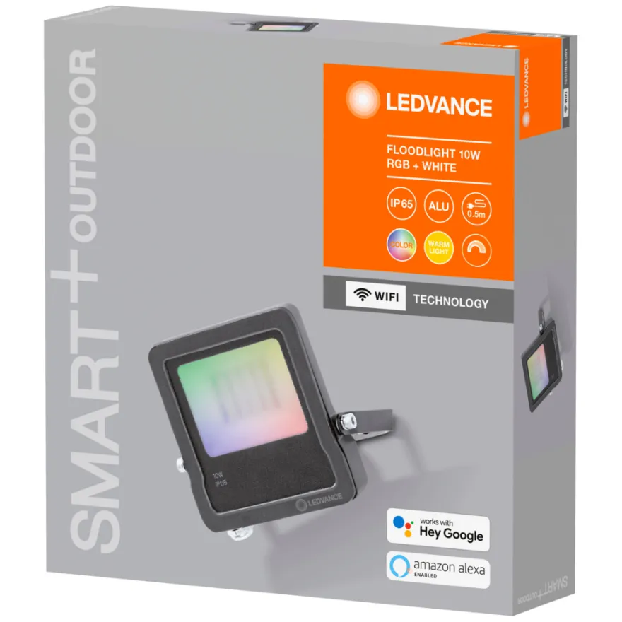 LEDVANCE SMART+ Flood projektør RGBW 10 W