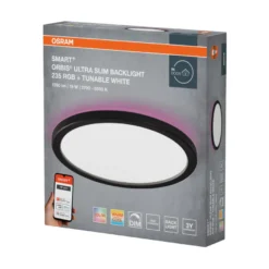 LEDVANCE SMART+ Orbis Ultra Slim Backlight Ø235 mm RGB