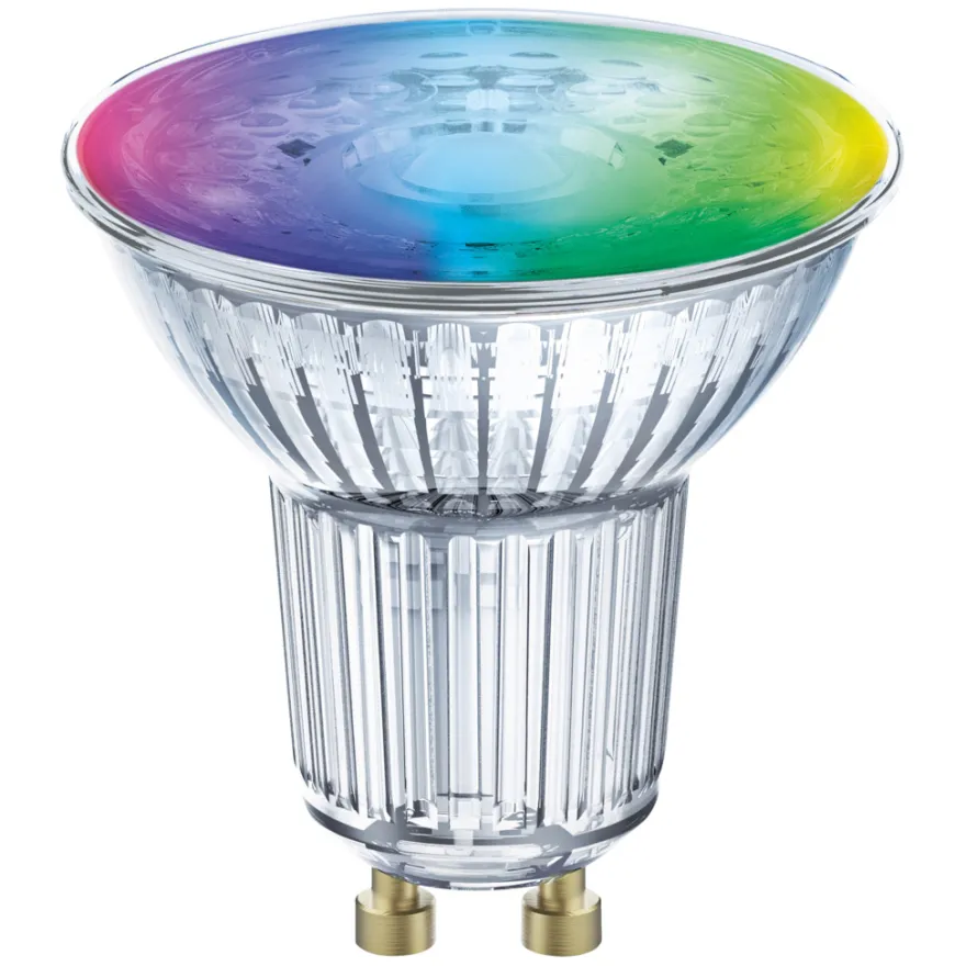 LEDVANCE SMART+ spotpære PAR16 farve GU10 5 W