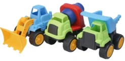 Legetøjsmaskiner plast 1 stk. assorteret