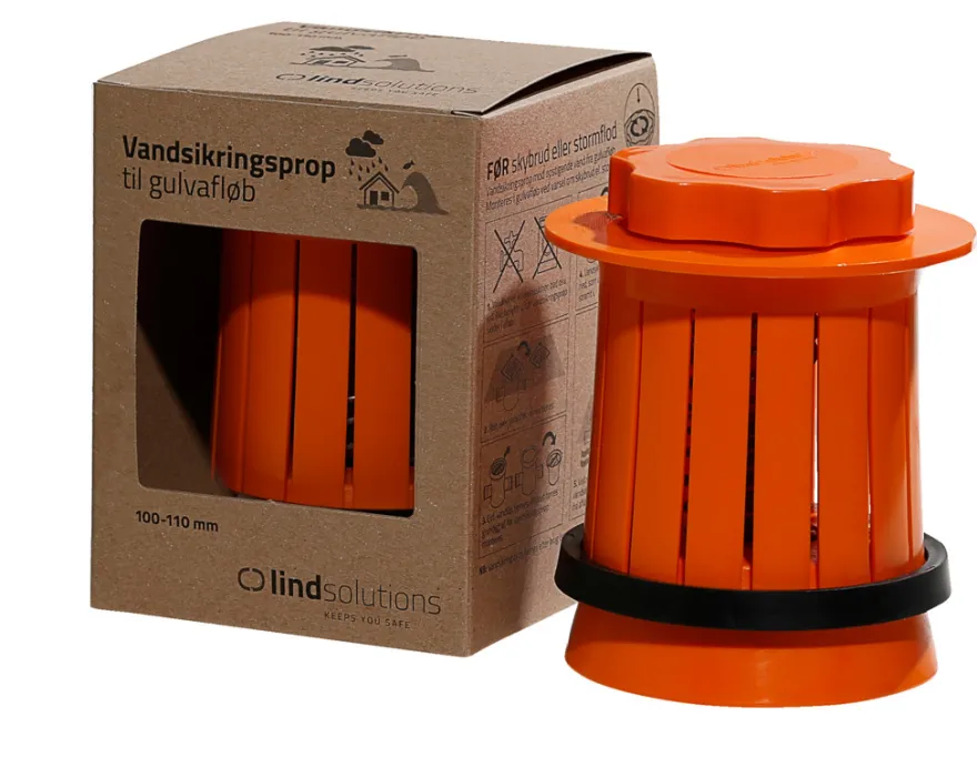 Lindsolutions vandsikringsprop Ø100-110 mm