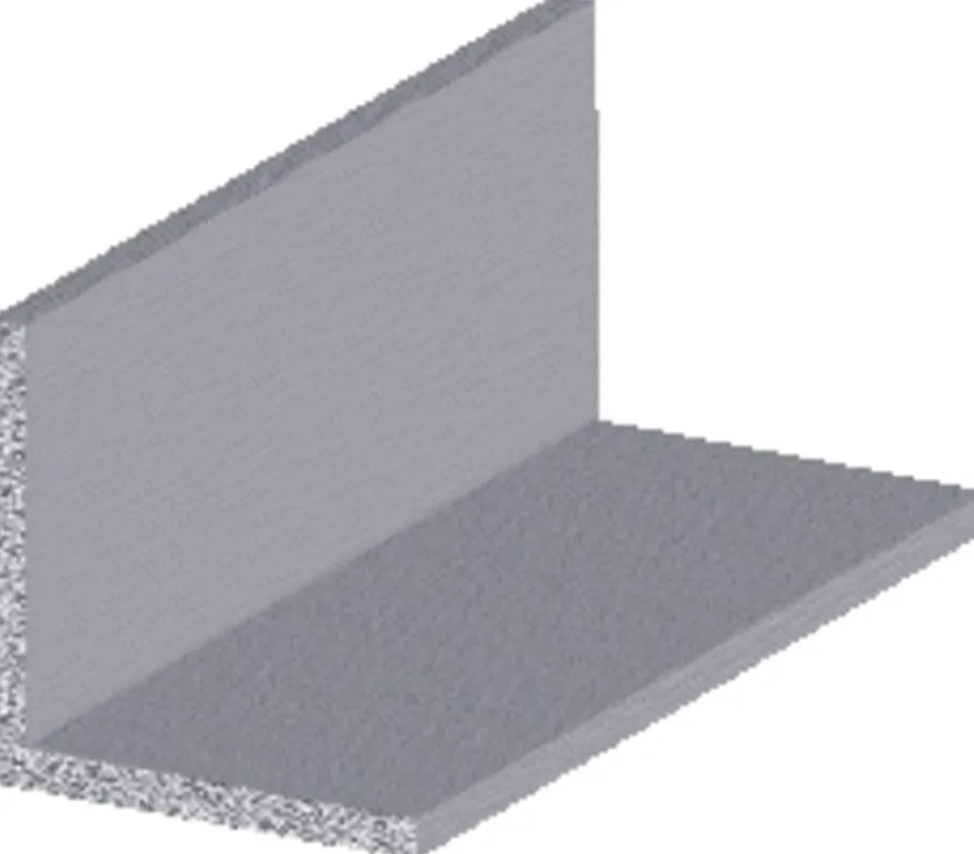 Listeprofil alu 25 x 25 x 1000 mm