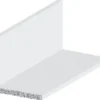 Listeprofil aluminium hvid 15 x 15 x 1000 mm