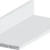 Listeprofil aluminium hvid 10 x 15 x 1000 mm