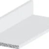 Listeprofil aluminium hvid 15 x 30 x 1000 mm