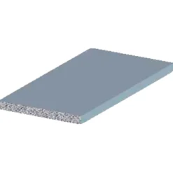 Listeprofil flad alu 2 x 25 x 2000 mm