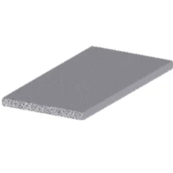 Listeprofil flad alu 2 x 15 x 1000 mm