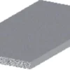 Listeprofil flad alu 2 x 25 x 1000 mm