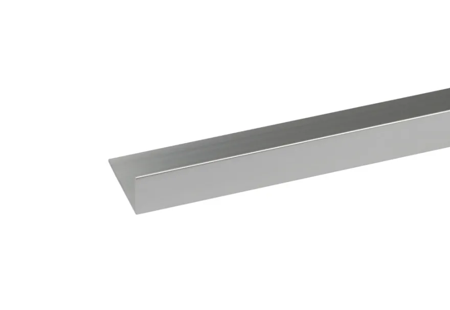 Listeprofil sølv 15 x 30 x 1000 mm