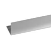 Listeprofil sølv 15 x 15 x 2000 mm