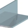 Listeprofil sølv 25 x 25 x 2000 mm