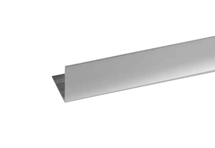 Listeprofil sølv 25 x 25 x 1000 mm