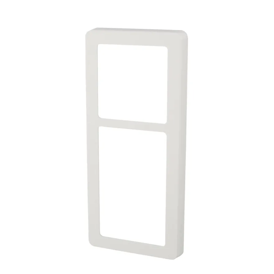 LK FUGA® designramme Base 63 2,5 modul hvid