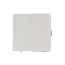 LK FUGA® dobbelt kroneafbryder hvid
