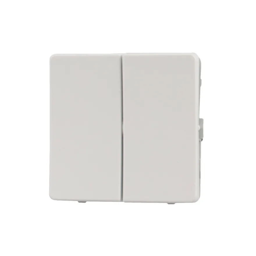 LK FUGA® dobbelt kroneafbryder hvid