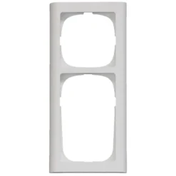 LK FUGA® Softline ramme 63 afbryder + stikkontakt hvid