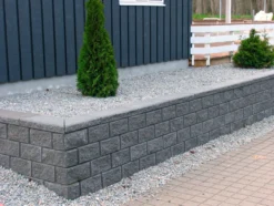 Lock-Block topplade grå 40 x 60 x 7 cm