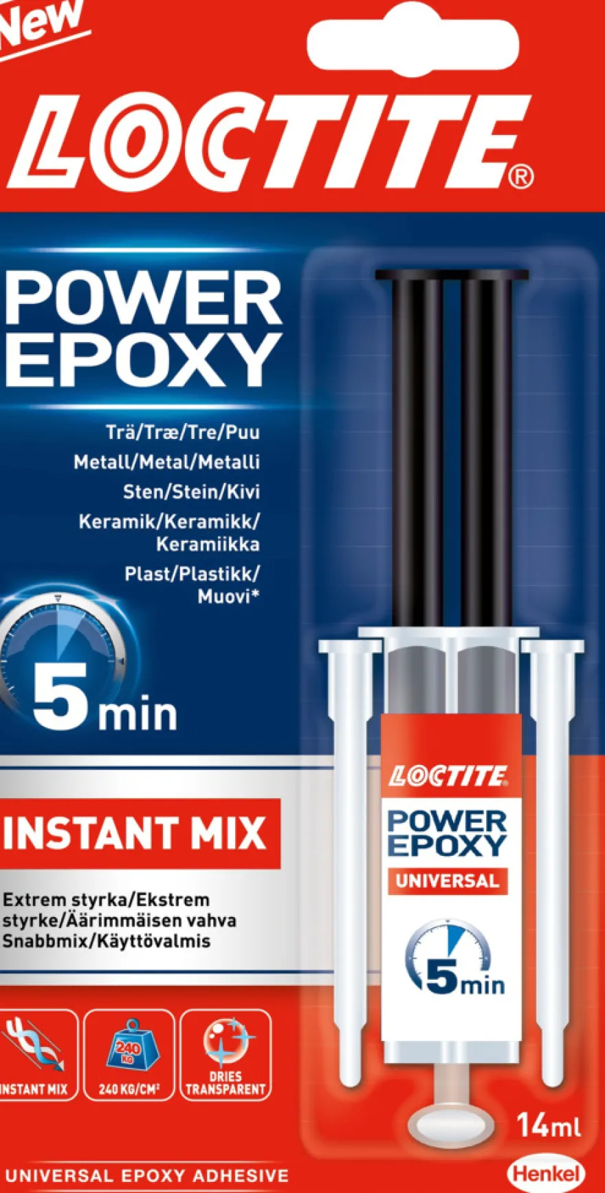 Loctite Power Epoxy Universal Instant Mix