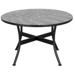 Loungebord Rom mosaik Ø76 cm - Sunlife®