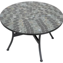 Loungebord Rom mosaik Ø76 cm - Sunlife®
