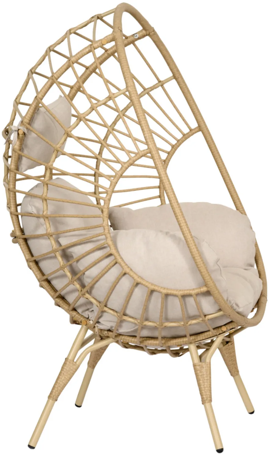 Loungestol Hawaii rattan natur - Sunlife®