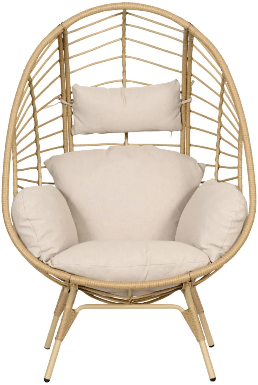 Loungestol Hawaii rattan natur - Sunlife®