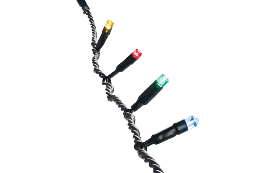 Lyskæde Basis 200 LED multi 19,9 meter