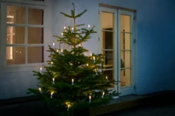 Lyskæde med 30 LED-lys og clips 14,5 meter