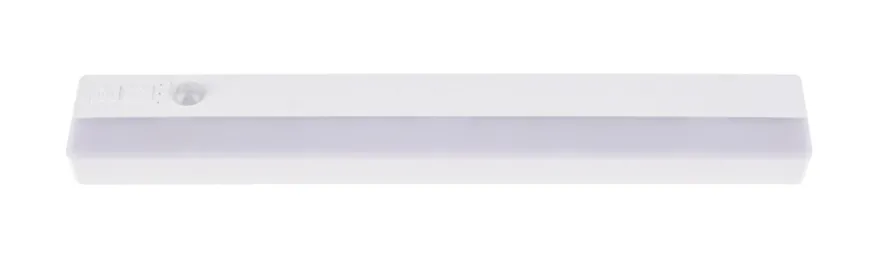 Lysskinne m/LED og sensor hvid L: 275 mm