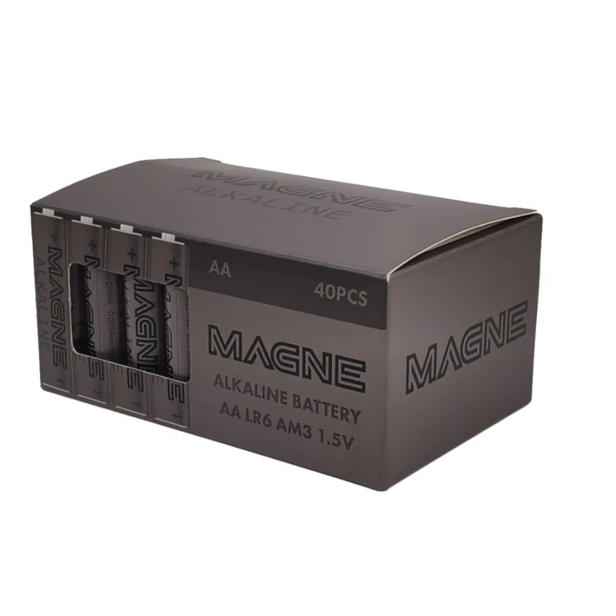 MAGNE AA-batteri 40-pk.