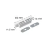 Magnetlås 69 x 15 mm 2 stk.