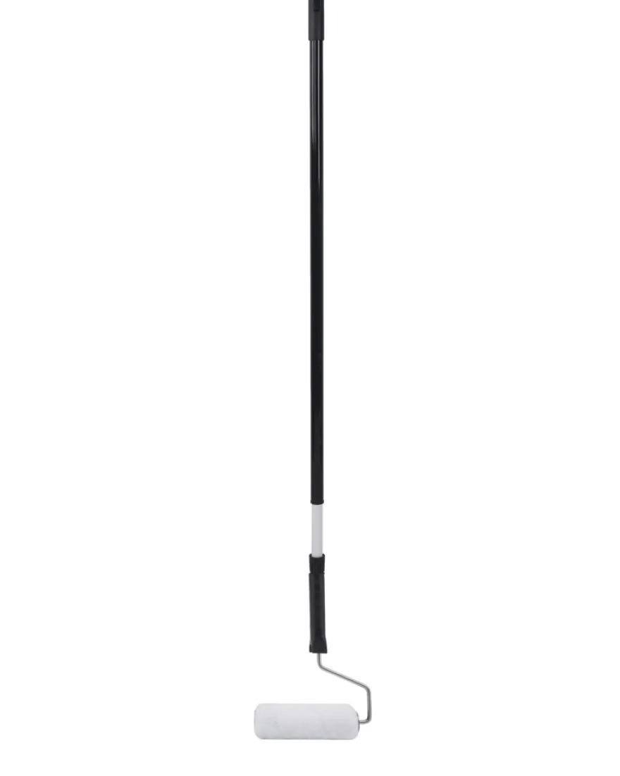 Malerrulle 18 cm med teleskopskaft