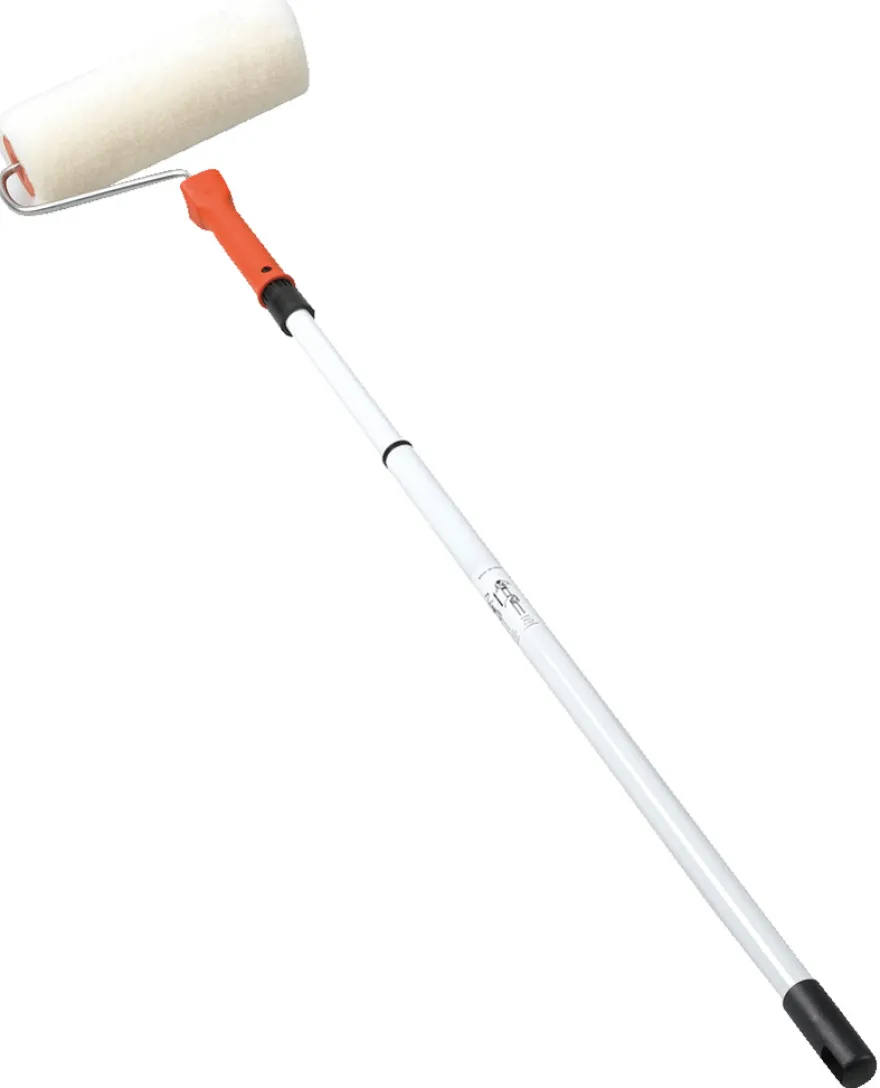 Malerrulle 18 cm med teleskopskaft