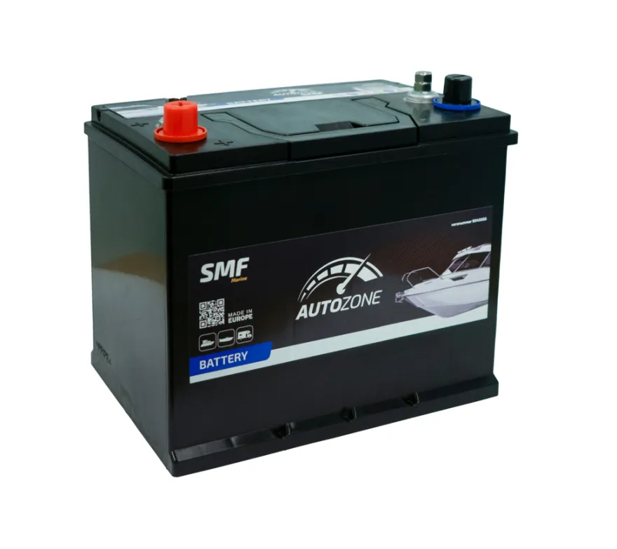 Marine batteri 12 V 75 Ah (+v) - AutoZone®