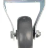Møbelhjul fast m/plade mørkegrå 50 mm