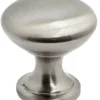 Møbelknop satinfinish Ø27,5 mm