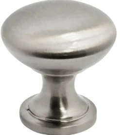Møbelknop satinfinish Ø27,5 mm