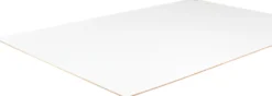 MDF plade 3 mm hvid - 80 x 120 cm