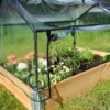 Minidrivhus 120 x 80 cm stål m/plastdug - Garden®