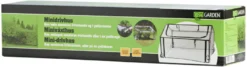 Minidrivhus 120 x 80 cm stål m/plastdug - Garden®