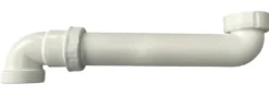 Modulrør til køkkenafløb 1½" x 1½" hvid