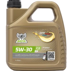 Motorolie 5W-30 C2 fuldsyntetisk - 4 liter
