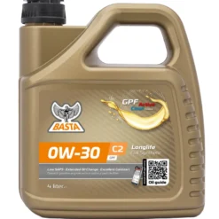Motorolie 0W-30 C2 fuldsyntetisk - 4 liter