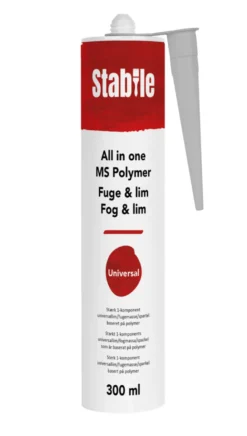 MS fuge all in one grå 300 ml - Stabile®